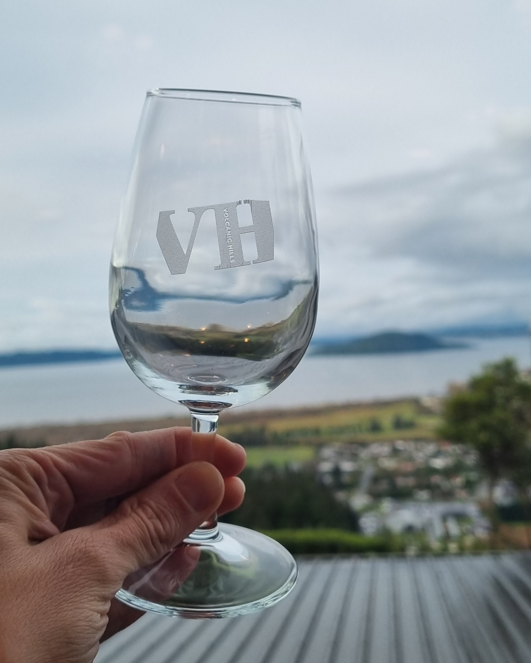 Branded Volcanic Hills Wine Glass - Image 2